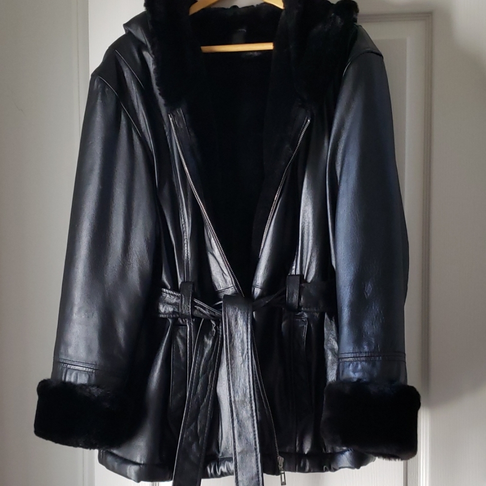 Wilson's Leather Coat Excellent Condition XL